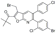 1-(6-(4--2-ȱ)-3-(׻)-5-(4-ȱ)߻૲[2,3-b]-2-)-2,2-׻-1-ͪY(ji)(gu)ʽ_1072708-39-4Y(ji)(gu)ʽ