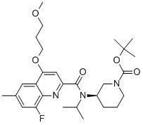 (3R)-3-[[[8--4-(3-)-6-׻-2-]ʻ](1-׻һ)]-1- 1,1-׻Y(ji)(gu)ʽ_1078129-57-3Y(ji)(gu)ʽ