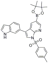 3-(1H--6-)-1-[(4-׻)]-5-(4,4,5,5-ļ׻-1,3,2-f-2-)-1H-[2,3-B]ऽY(ji)(gu)ʽ_1112948-62-5Y(ji)(gu)ʽ