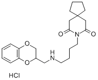 8-(4-(((2,3-䱽[b][1,4]fӢ-2-)׻)))-8-s[4.5]-7,9-ͪ}}Y(ji)(gu)ʽ_11377-33-6Y(ji)(gu)ʽ