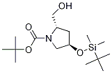 (2S,4r)-1-boc-4-(嶡׻׹)-2-(u׻)Y(ji)(gu)ʽ_114676-67-4Y(ji)(gu)ʽ