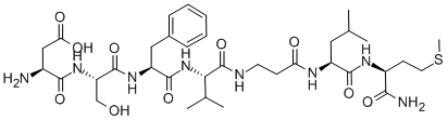 Asp-ser-phe-val-beta-ala-leu-met-nh2Y(ji)(gu)ʽ_122063-01-8Y(ji)(gu)ʽ
