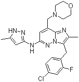 3-(4--2-S)-2-׻-N-(3-׻-1H--5-)-8-(׻)[1,2-b]-6-Y(ji)(gu)ʽ_1229236-86-5Y(ji)(gu)ʽ