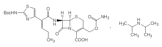 (6R,7R)-7-[[(Z)-2-(2-嶡ʻ-4-)-2-ϩY(ji)(gu)ʽ_153012-37-4Y(ji)(gu)ʽ