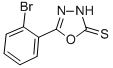 5-(2-屽)-1,3,4-f-2(3H)-ͪY(ji)(gu)ʽ_161013-20-3Y(ji)(gu)ʽ