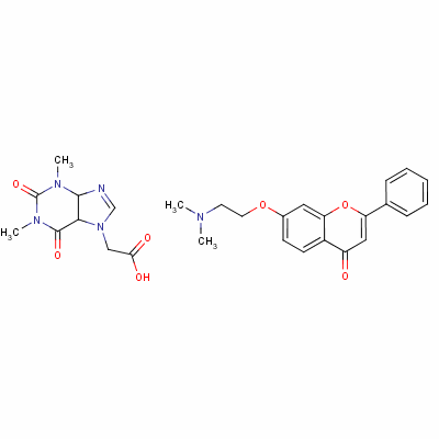1,2,3,6-Ě-1,3-׻-2,6--7h--7-, compound with 7-[2-(׻)]-2--4H-1--4-ͪ (1:1)Y(ji)(gu)ʽ_1715-55-5Y(ji)(gu)ʽ