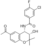 N-((3s,4s)-6--3-u-2,2-׻-4-)-3--4-Y(ji)(gu)ʽ_175013-84-0Y(ji)(gu)ʽ