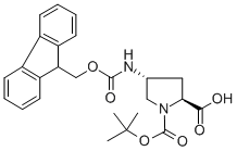 (2S,4r)-Fmoc-4--1-boc--2-Y(ji)(gu)ʽ_176486-63-8Y(ji)(gu)ʽ