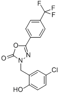 3-(5--2-uS)-5-(4-(׻))-1,3,4-f-2(3h)-ͪY(ji)(gu)ʽ_202821-81-6Y(ji)(gu)ʽ