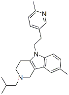 2,3,4,5-Ě-2--8-׻-5-[2-(6-׻-3-)һ]-1H-ल[4,3-b]Y(ji)(gu)ʽ_20674-98-0Y(ji)(gu)ʽ