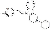 2,3,4,5-Ě-2-h(hun)-5-[2-(6-׻-3-)һ]-1H-ल[4,3-b]Y(ji)(gu)ʽ_20675-03-0Y(ji)(gu)ʽ