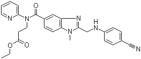 һ 3-(2-((4-)׻)-1-׻-N-(-2-)-1 H-[d]-5-ʻxamido)oateY(ji)(gu)ʽ_211915-84-3Y(ji)(gu)ʽ