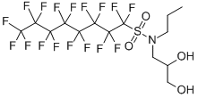 N-(2,3-u)-N--1,1,2,2,3,3,4,4,5,5,6,6,7,7,8,8-ȷ-1-鰱Y(ji)(gu)ʽ_2262-49-9Y(ji)(gu)ʽ
