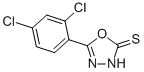5-(2,4-ȱ)-1,3,4-f-2(3h)-ͪY(ji)(gu)ʽ_23288-92-8Y(ji)(gu)ʽ