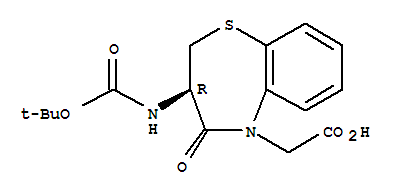 (R)-3-boc--5-(ʻ׻)-2,3--1,5-s-4(5h)-ͪY(ji)(gu)ʽ_250349-14-5Y(ji)(gu)ʽ