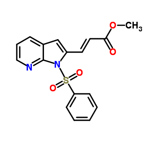 (E)-3-(1-()-1H-[2,3-b]-2-)ϩY(ji)(gu)ʽ_282734-70-7Y(ji)(gu)ʽ