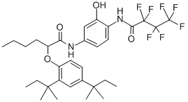 2-[2,4-p(1,1-׻)]-N-[4-(2,2,3,3,4,4,4-߷)-3-u]Y(ji)(gu)ʽ_2923-93-5Y(ji)(gu)ʽ