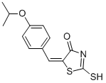 (5E)-5-(4-S)-2--1,3--4(5H)-ͪY(ji)(gu)ʽ_303798-03-0Y(ji)(gu)ʽ