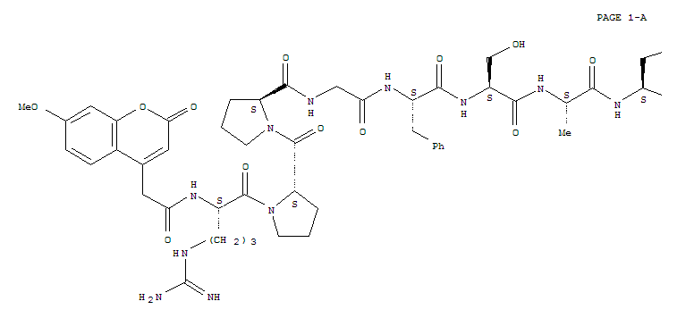 Mca-arg-pro-pro-gly-phe-ser-ala-phe-lys(dnp)-ohY(ji)(gu)ʽ_323577-36-2Y(ji)(gu)ʽ