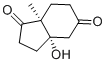(3As,7as)-(+)--3a-u-7a-׻-1,5-ͪY(ji)(gu)ʽ_33879-04-8Y(ji)(gu)ʽ