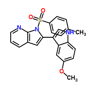 2-(5--1H--3-)-1-ױ-1H-[2,3-b]ऽY(ji)(gu)ʽ_348640-18-6Y(ji)(gu)ʽ