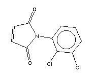 1-(2,3-ȱ)-2,5--1H--2,5-ͪY(ji)(gu)ʽ_37010-53-0Y(ji)(gu)ʽ