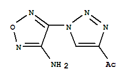 1-[1-(4--1,2,5-f-3-)-1H-1,2,3--4-]ͪY(ji)(gu)ʽ_447409-41-8Y(ji)(gu)ʽ