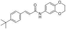(2E)-n-(2,3--1,4-fӢ-6-)-3-[4-(1,1-׻һ)]-2-Y(ji)(gu)ʽ_545395-94-6Y(ji)(gu)ʽ