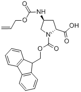 (2R,4s)-4-alloc--1-Fmoc--2-Y(ji)(gu)ʽ_549534-58-9Y(ji)(gu)ʽ