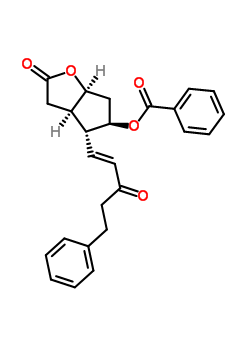 (3Ar,4r,5r,6as)-5-()-4-[(1e)-3--5--1-ϩyl]-2H-h(hun)첢[b]߻-2-ͪY(ji)(gu)ʽ_55076-60-3Y(ji)(gu)ʽ