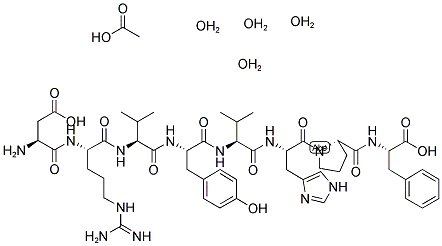 Asp-arg-val-tyr-val-his-pro-phe acoh 4h2oY(ji)(gu)ʽ_5649-07-0Y(ji)(gu)ʽ
