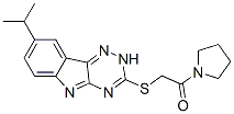 (9CI)-1-[[[8-(1-׻һ)-2H-1,2,4-າ[5,6-b]-3-]]]-Y(ji)(gu)ʽ_603947-23-5Y(ji)(gu)ʽ