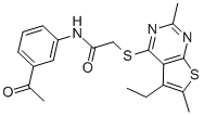 N-(3-)-2-[(5-һ-2,6-׻Բ[2,3-d]-4-)]Y(ji)(gu)ʽ_606113-63-7Y(ji)(gu)ʽ