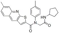 (9CI)-N-[2-(h(hun))-2-һ]-7-׻-N-(4-׻)-Բ[2,3-b]-2-Y(ji)(gu)ʽ_606114-16-3Y(ji)(gu)ʽ