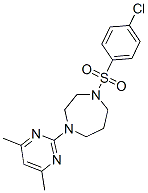 (9ci)-1-[(4-ȱ)]-4-(4,6-׻-2-)-1H-1,4-s׿Y(ji)(gu)ʽ_606118-06-3Y(ji)(gu)ʽ