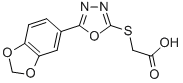 {[5-(1,3-l-5-)-1,3,4-f-2-]}Y(ji)(gu)ʽ_67572-43-4Y(ji)(gu)ʽ