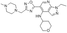 1-һ-5-[3-[(4-׻-1-)׻]-1,2,4-f-5-]-N-(Ě-2H--4-)-1H-[3,4-b]-4-Y(ji)(gu)ʽ_720704-20-1Y(ji)(gu)ʽ