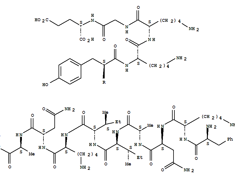 H-Phe-Lys-Asn-Ala-Ile-Ile-Lys-Asn-Ala-Tyr-Lys-Lys-Gly-Glu-OhY(ji)(gu)ʽ_74216-35-6Y(ji)(gu)ʽ