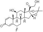 (6A,11b,16a)-6--11,21-u-16,17-[(1-׻һ)p()]-1,4-жϩ-3,20-ͪY(ji)(gu)ʽ_77326-96-6Y(ji)(gu)ʽ