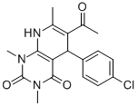 6--5-(4-ȱ)-1,3,7-׻-5,8-ल[2,3-d]-2,4(1h,3h)-ͪY(ji)(gu)ʽ_838845-69-5Y(ji)(gu)ʽ