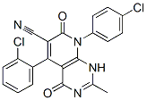 (9CI)-5-(2-ȱ)-8-(4-ȱ)-1,4,7,8-Ě-2-׻-4,7-ल[2,3-d]-6-Y(ji)(gu)ʽ_848944-82-1Y(ji)(gu)ʽ