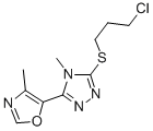 3-[(3-ȱ)]-4-׻-5-(4-׻-1,3-f-5-)-4H-1,2,4-Y(ji)(gu)ʽ_863679-31-6Y(ji)(gu)ʽ