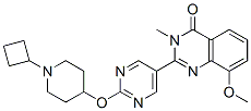 2-[2-[(1-h(hun)-4-ऻ)]-5-]-8--3-׻-4(3H)-ͪY(ji)(gu)ʽ_870996-94-4Y(ji)(gu)ʽ