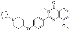 2-[4-[(1-h(hun)-4-ऻ)]]-8--3-׻-4(3H)-ͪY(ji)(gu)ʽ_870997-42-5Y(ji)(gu)ʽ