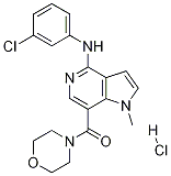 [4-[(3-ȱ)]-1-׻-1H-[3,2-c]-7-]-4-ͪ}} (1:1)Y(ji)(gu)ʽ_871816-53-4Y(ji)(gu)ʽ