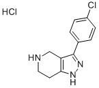 3-(4-ȱ)-4,5,6,7-Ě-1H-[4,3-c]}}Y(ji)(gu)ʽ_87628-52-2Y(ji)(gu)ʽ