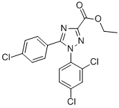 5-(4-ȱ)-1-(2,4-ȱ)-1H-1,2,4--3-Y(ji)(gu)ʽ_880082-77-9Y(ji)(gu)ʽ