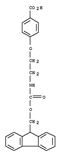 4-[2-(Fmoc-)]-Y(ji)(gu)ʽ_882847-29-2Y(ji)(gu)ʽ