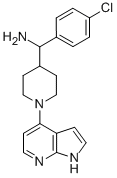 A-(4-ȱ)-1-(1H-[2,3-B]-4-)-4-़װY(ji)(gu)ʽ_885594-29-6Y(ji)(gu)ʽ