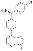 (AR)-A-(4-ȱ)-1-(1H-[2,3-B]-4-)-4-़װY(ji)(gu)ʽ_885594-35-4Y(ji)(gu)ʽ